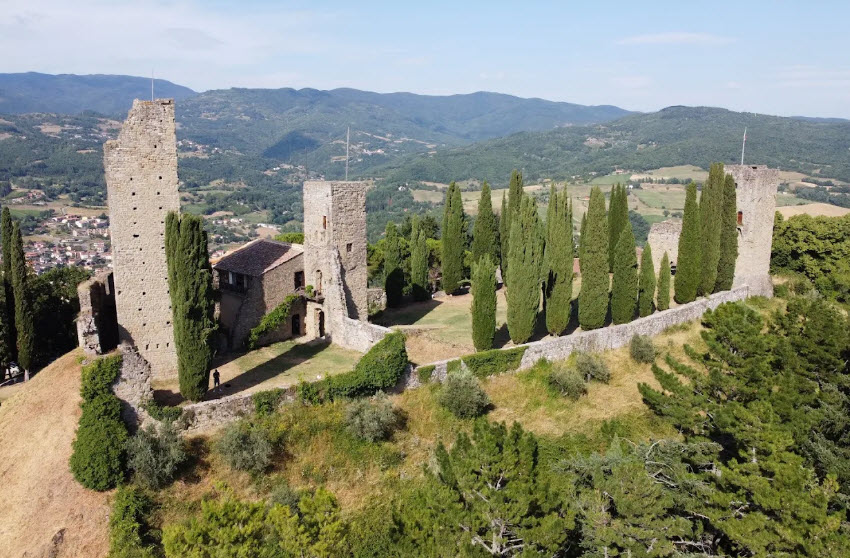 Romena Castle, Italy